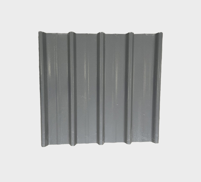 1000mm Gray ASA Coated PVC Composite Tile Roof Sheets