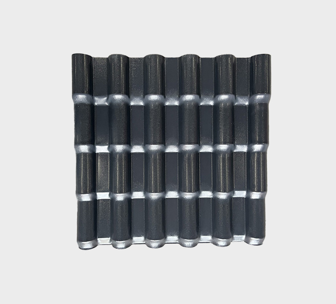 1000mm Grey ASA PVC UV Resistance Resin Roof Sheets