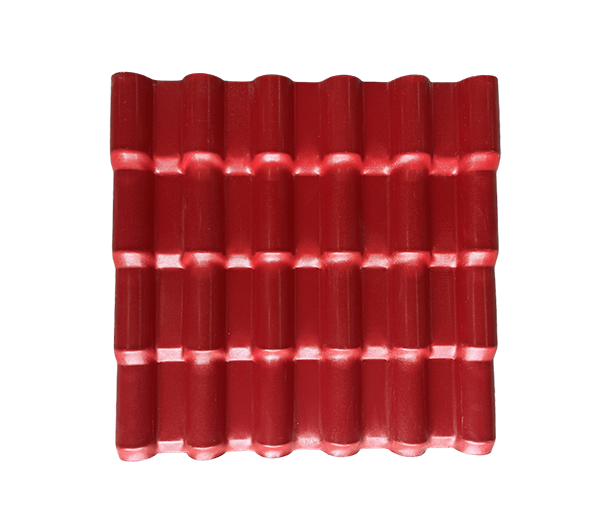 1000mm Red ASA PVC UV Resistance Resin Roof Sheets