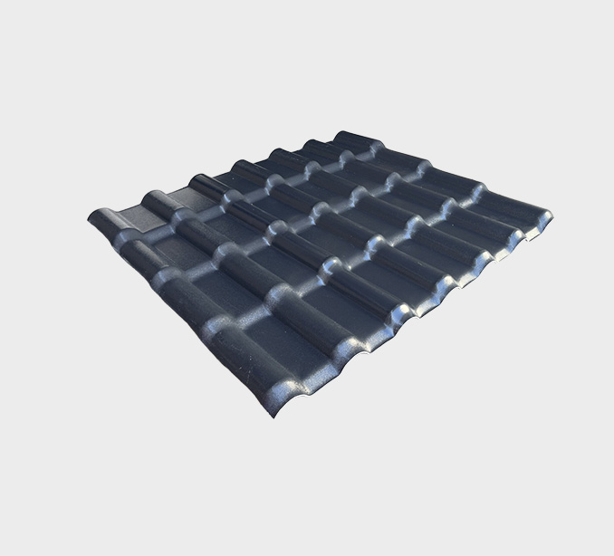 1050mm Grey ASA PVC UV Resistance Resin Roof Sheets
