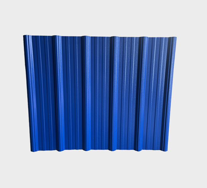 1130mm Blue ASA Coated PVC Composite Tile Roof Sheets