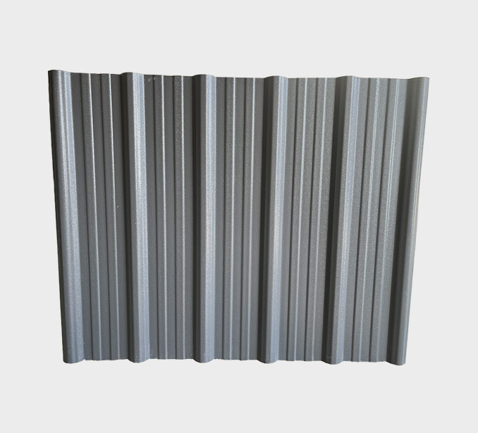 1130mm Gray ASA Coated PVC Composite Tile Roof Sheets
