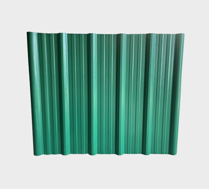 1130mm Green ASA Coated PVC Composite Tile Roof Sheets